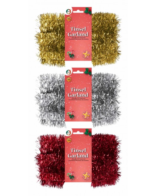 5m Tinsel Garland