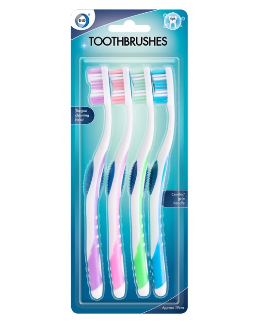 4pc Toothbrushes