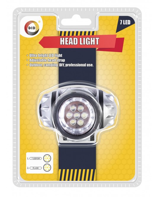 7 Led Head Light