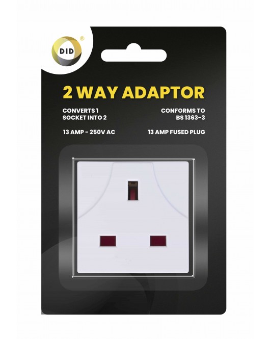 13A 2 Way Adaptor