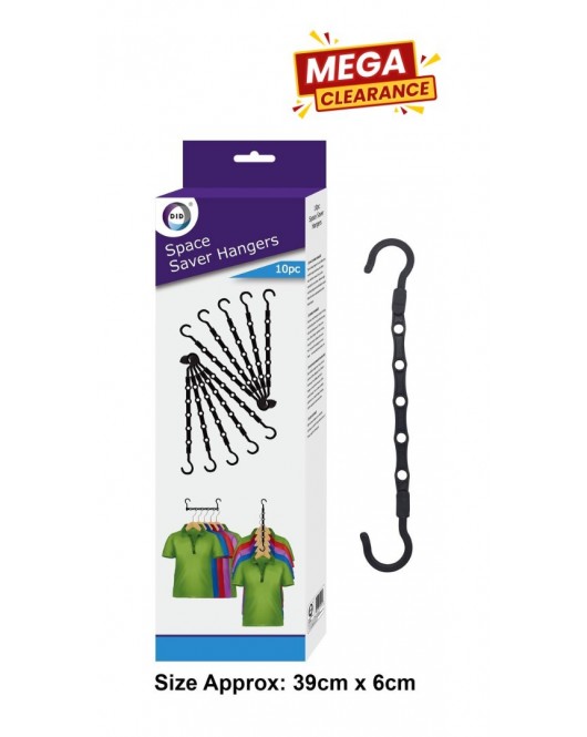 10pc Space Saver Hangers