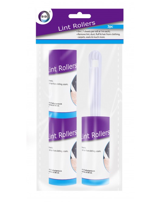 3pc Lint Rollers