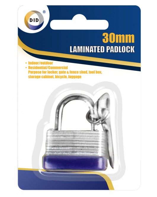 30mm Laminated Padlock