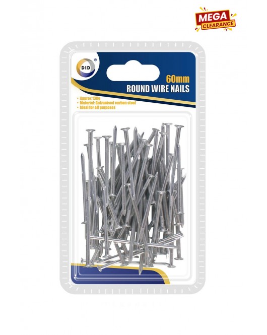 60mm Round Wire Nails