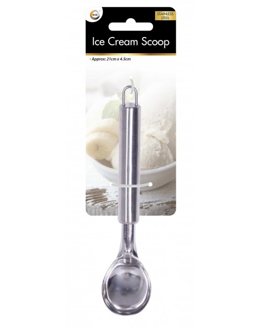 Stainless Steel Ice Cream Scoop 21cm x 4.5cm