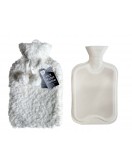 2Litre Hot Water Bottle & Soft Teddy Plush Cover