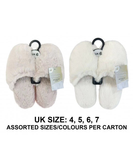 Women's Soft Faux Fur Slippers