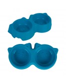 27cm 200ml Double Plastic Pet Bowl