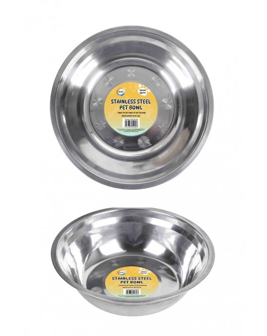 21cm Stainless Steel Pet Bowl