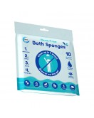 10Pk Rinse Free Bath Sponges