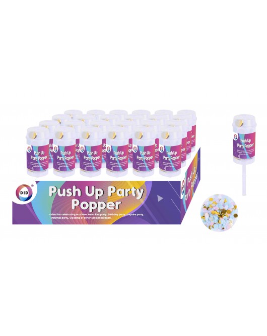 Push Up Party Popper