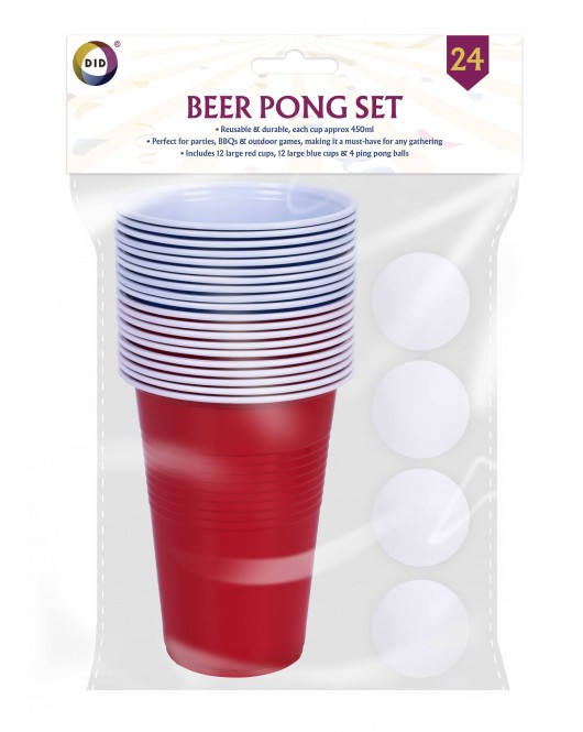 24pc Beer Pong Set 