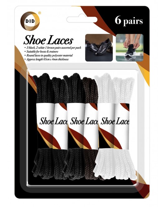 6 Pairs Shoe Laces