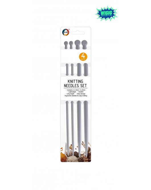 4pc Knitting Needles Set