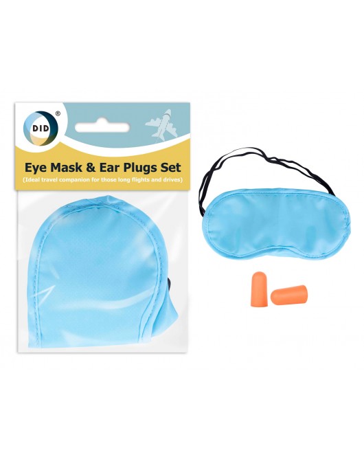 Eye Mask & Ear Plugs Set