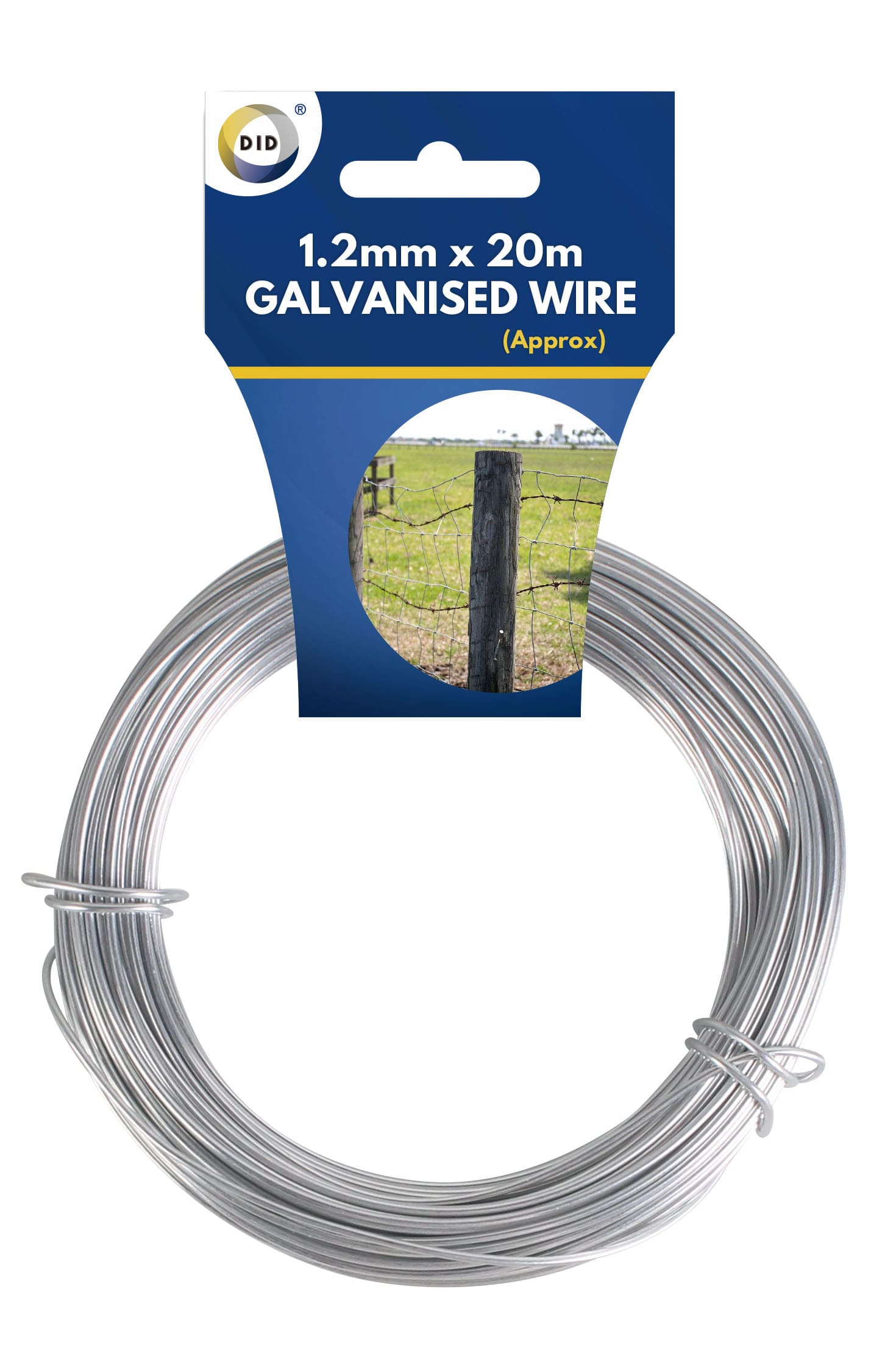 20m x 1.2mm Galvanised Wire